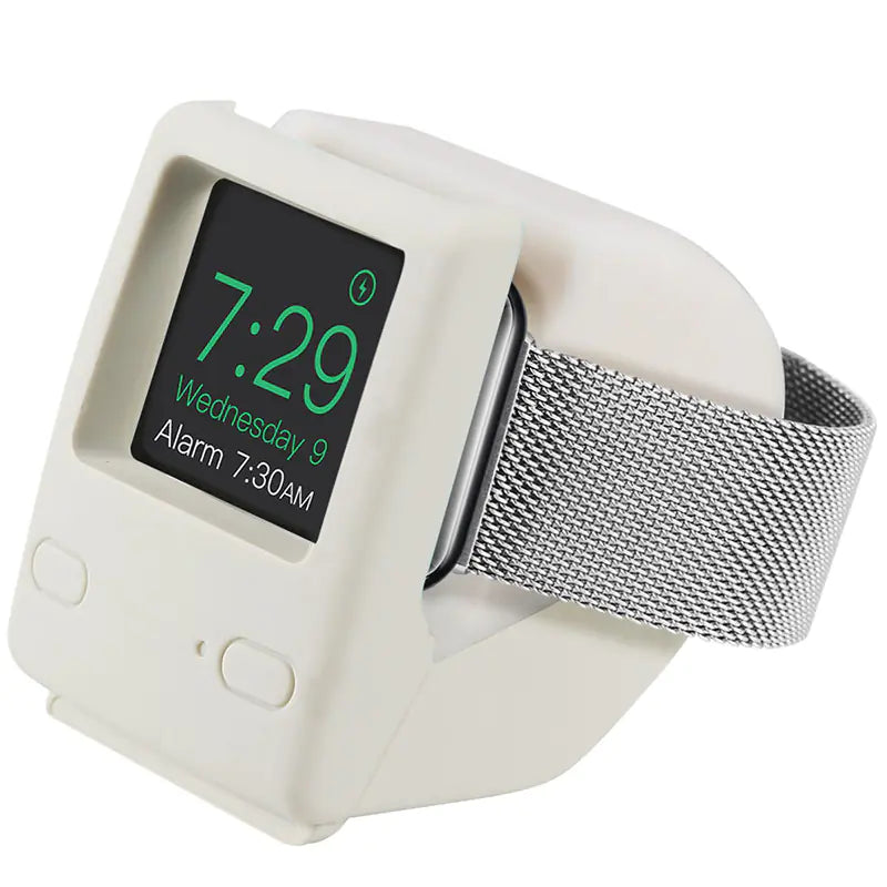 Silicone Charging Dock for Apple Watch Series 4-8