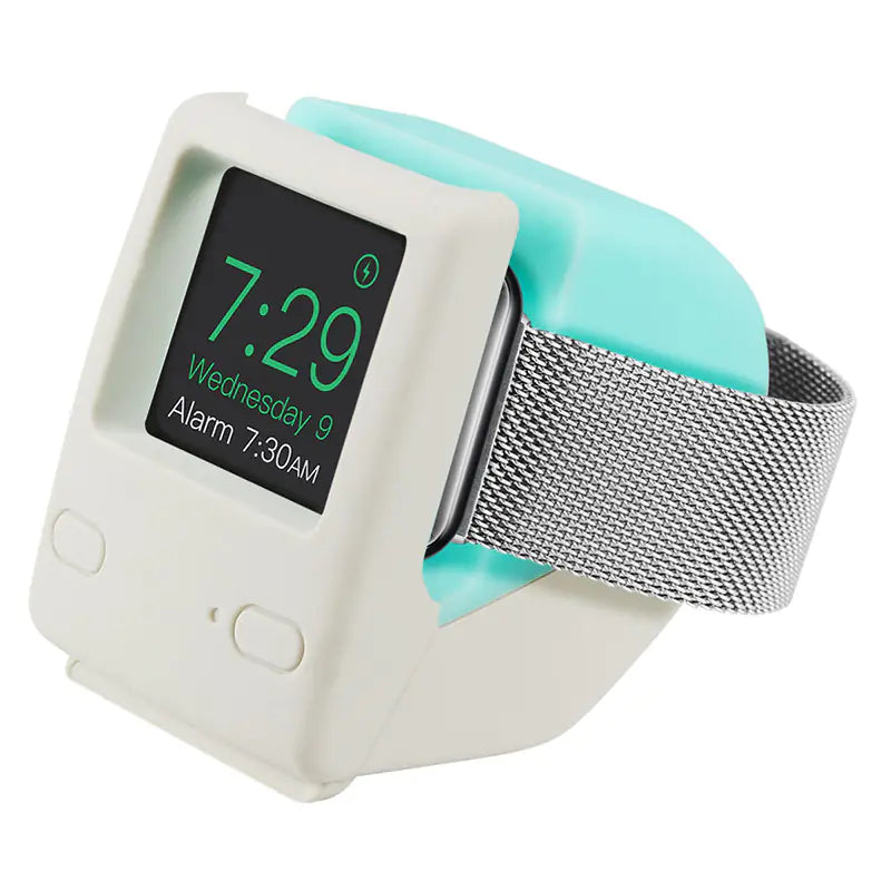 Silicone Charging Dock for Apple Watch Series 4-8